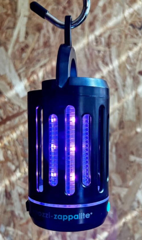 Lampa Anti Tantari Wolf Mozzi Zappa Ultimate Mosquito Defense, Black