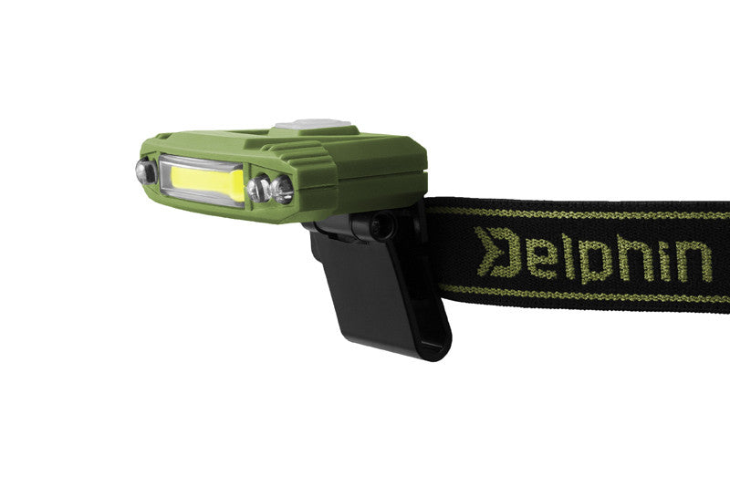 Lampa de cap Delphin RAZOR USB