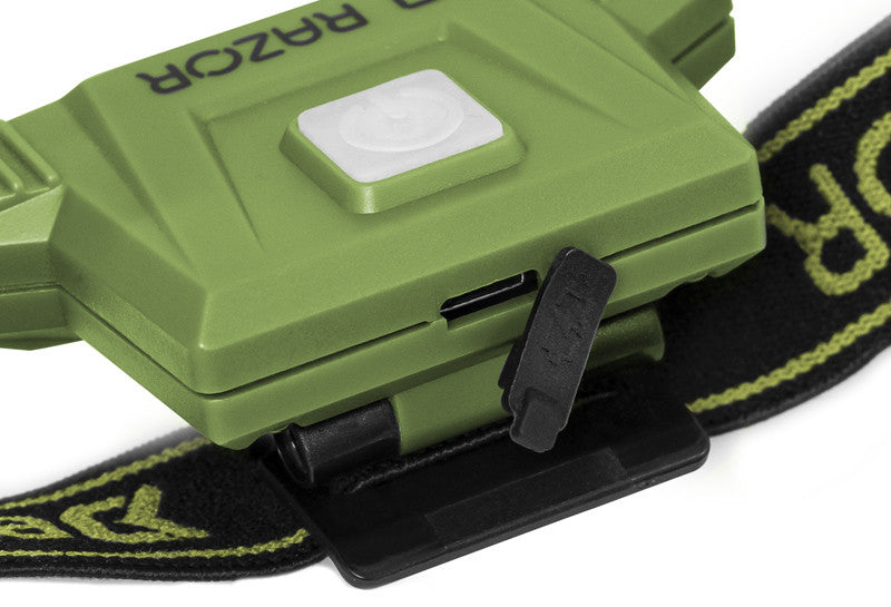 Lampa de cap Delphin RAZOR USB
