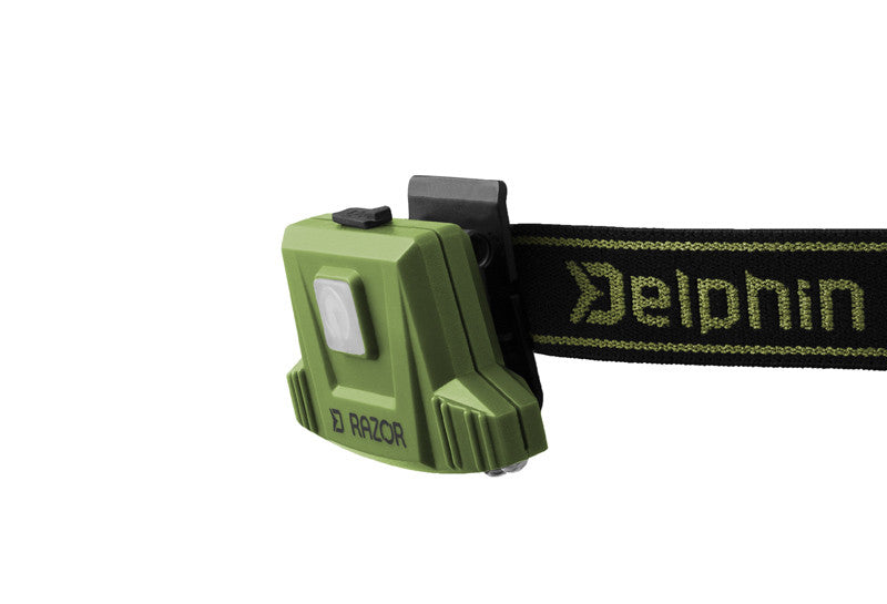 Lampa de cap Delphin RAZOR USB