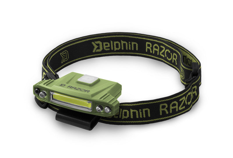 Lampa de cap Delphin RAZOR USB