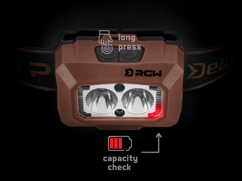 Lampa de cap Delphin RGW PRO