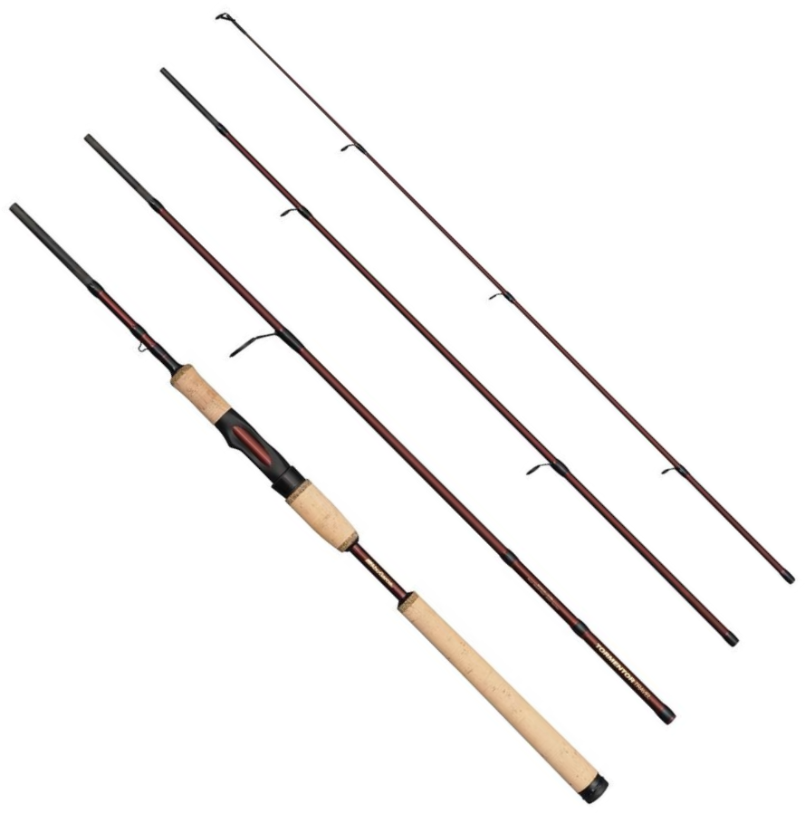 Lanseta ABU GARCIA Tormentor 2 Travel Spinning Rod H, 25-65g, 3.04m, 4seg
