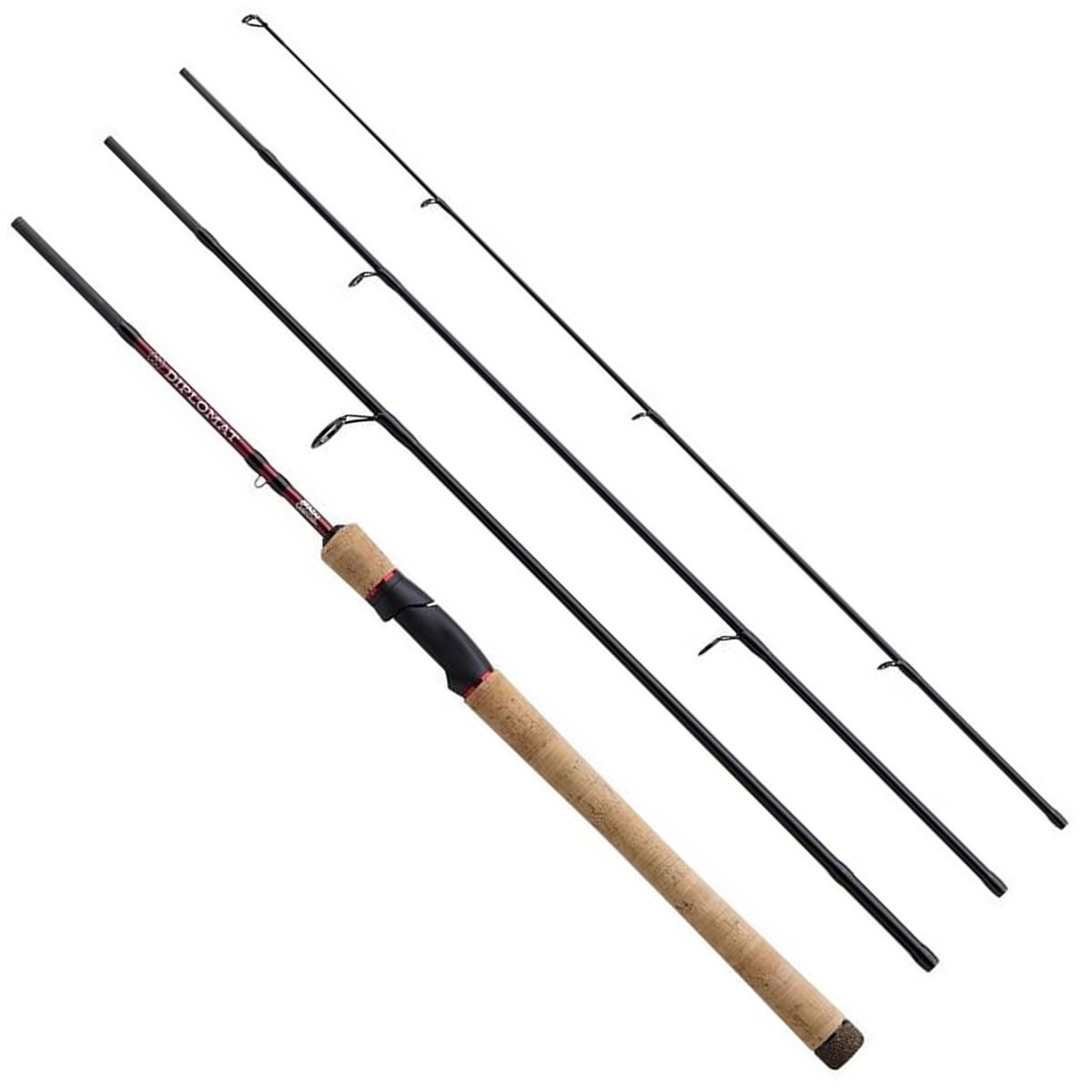 Lanseta Abu Garcia Diplomat V2 Travel 704L, 2.13m, 3-14g, 4seg