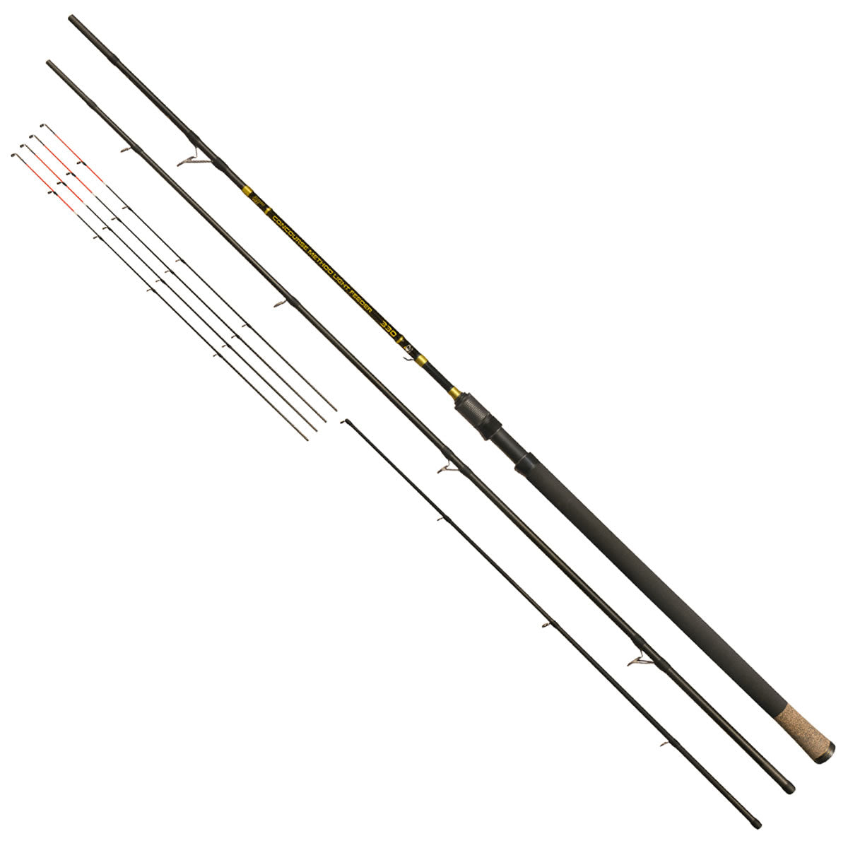 Lanseta BENZAR Concourse Method Feeder Light, 3.30m, 20-75g, 3+4 seg