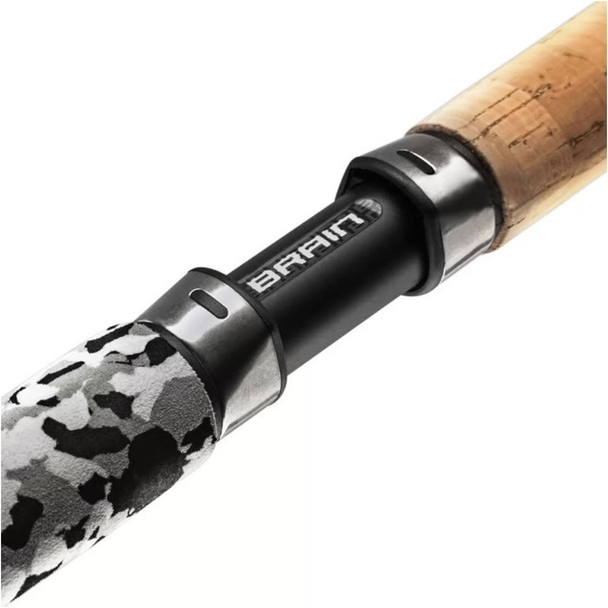 Lanseta BRAIN Scout Feeder Camo EVA 3.90m, 90g, 3+3seg