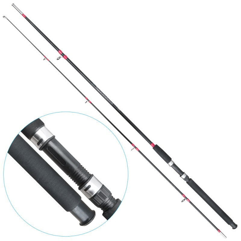 Lanseta Baracuda fibra sticla 2seg 2.10m 500g