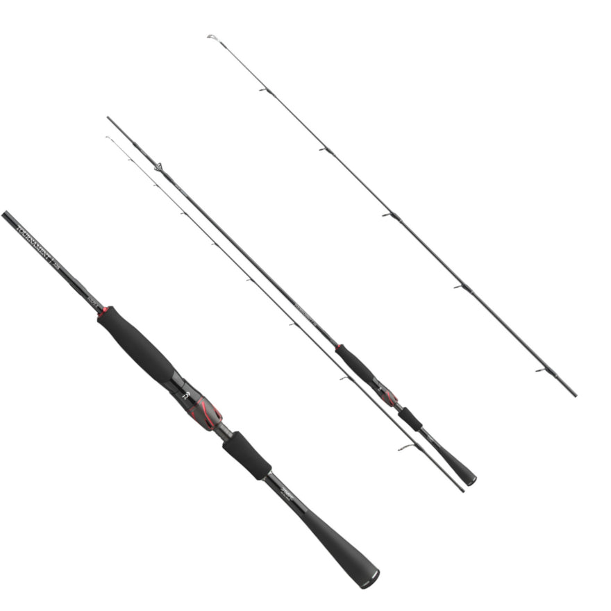 Lanseta DAIWA Tournament AGS Solid Spin, 1.95m, 4-18g, 2seg