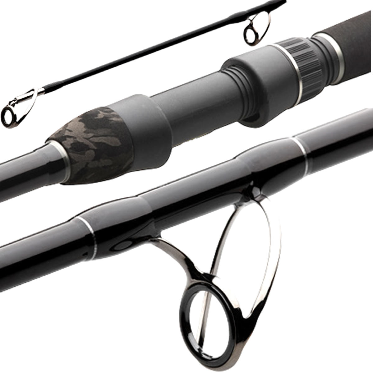 Lanseta DAM Madcat Black DeLuxe 2.70m, 100-250g, 2seg