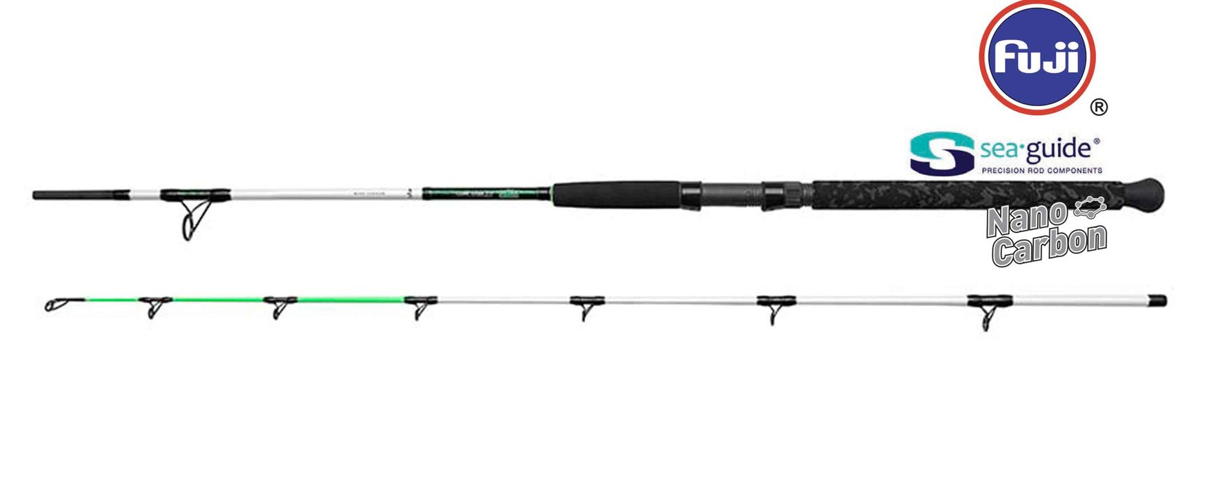Lanseta DAM Madcat White Clonk Teaser 2.40m, 200-250gr