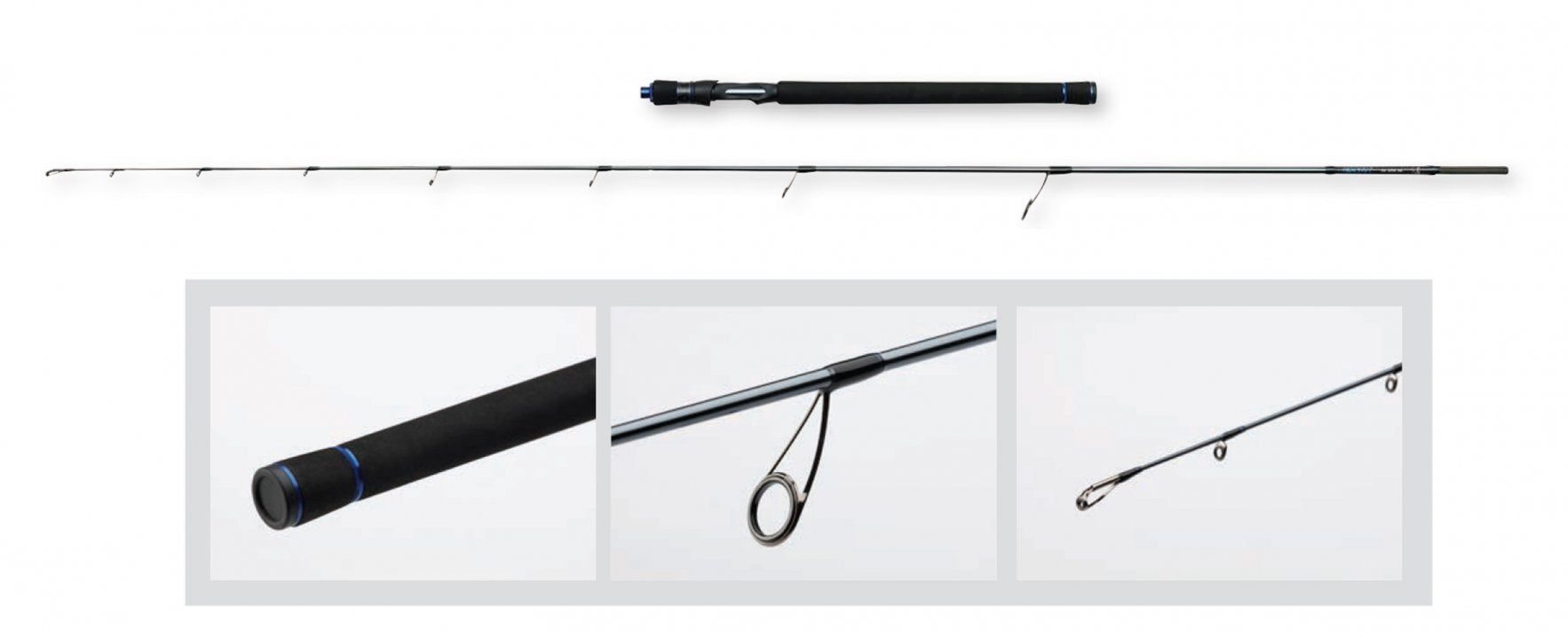  Lanseta DAM Salt-X SW Spin 2.10m/10-45g