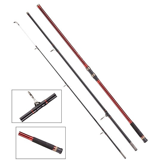 Lanseta DAM Steelpower Red G2 Surf 4.50 3Seg 100-250gr