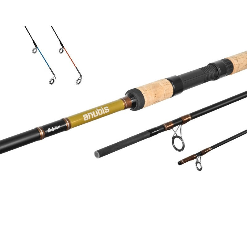 Lanseta DELPHIN Anubis Feeder Plus, 100g, 360cm, 3+2seg