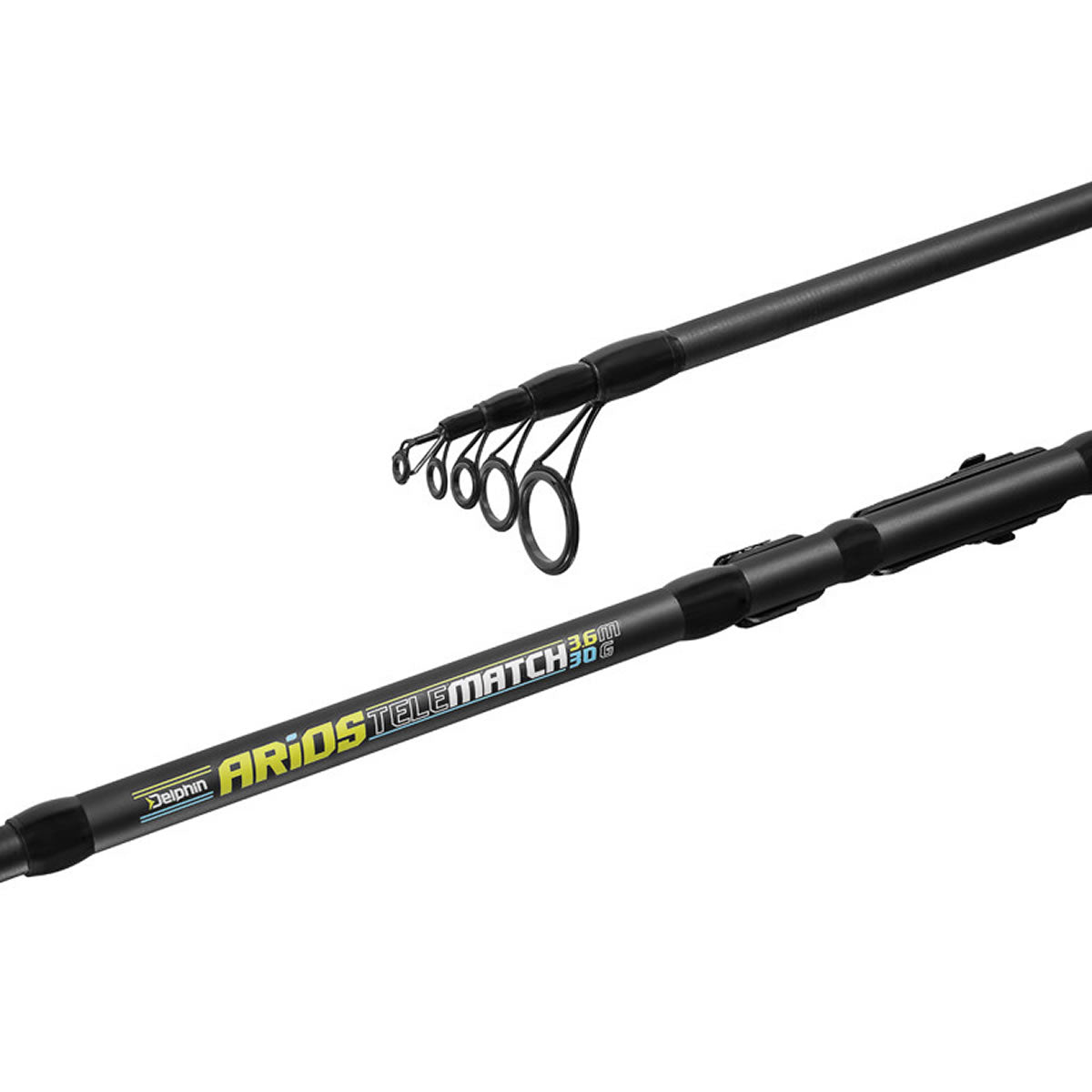 Lanseta Delphin ARIOS TeleMATCH 3.90m, 25g, 7seg