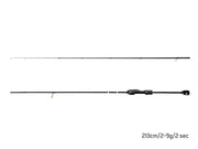 Lanseta Delphin BLACK CODE C.I.T. 213cm 2-9g 2seg