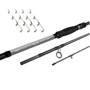 Lanseta Delphin Long Shot feeder Plus 4 varfuri 390cm 120 g