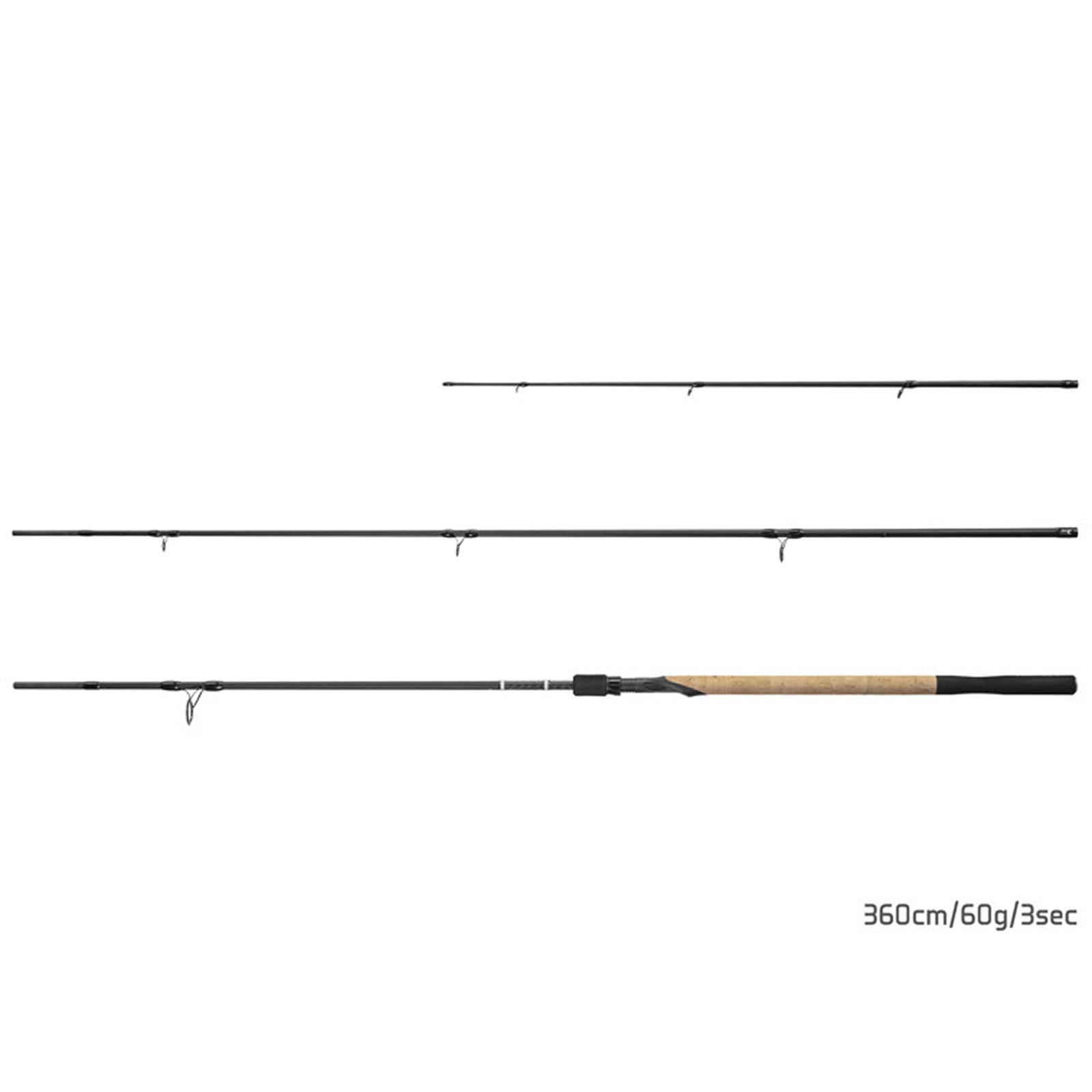 Lanseta Delphin Method CONXEPT 3.60m, 60g, 3+3seg