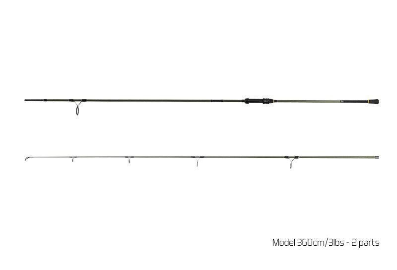 Lanseta Delphin NEXIS CARP 3Seg 3.60m 3.00lbs