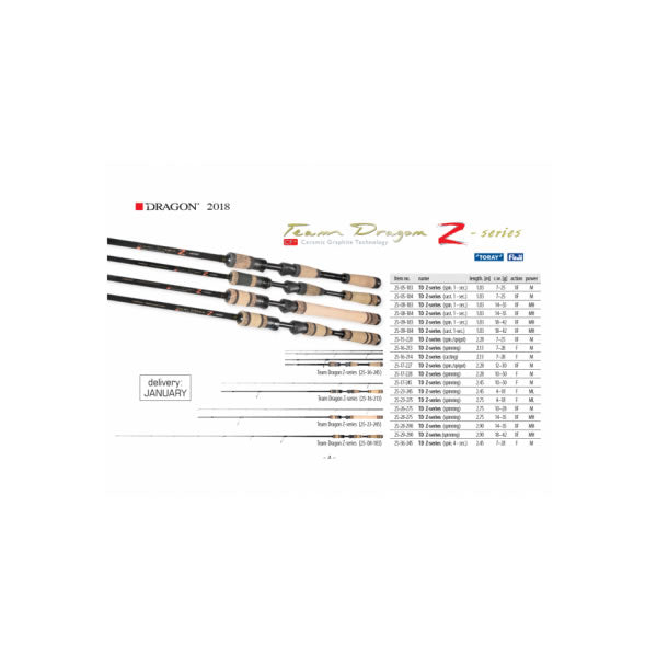 Lanseta Dragon Z Spinn 2.45M 7-28G 