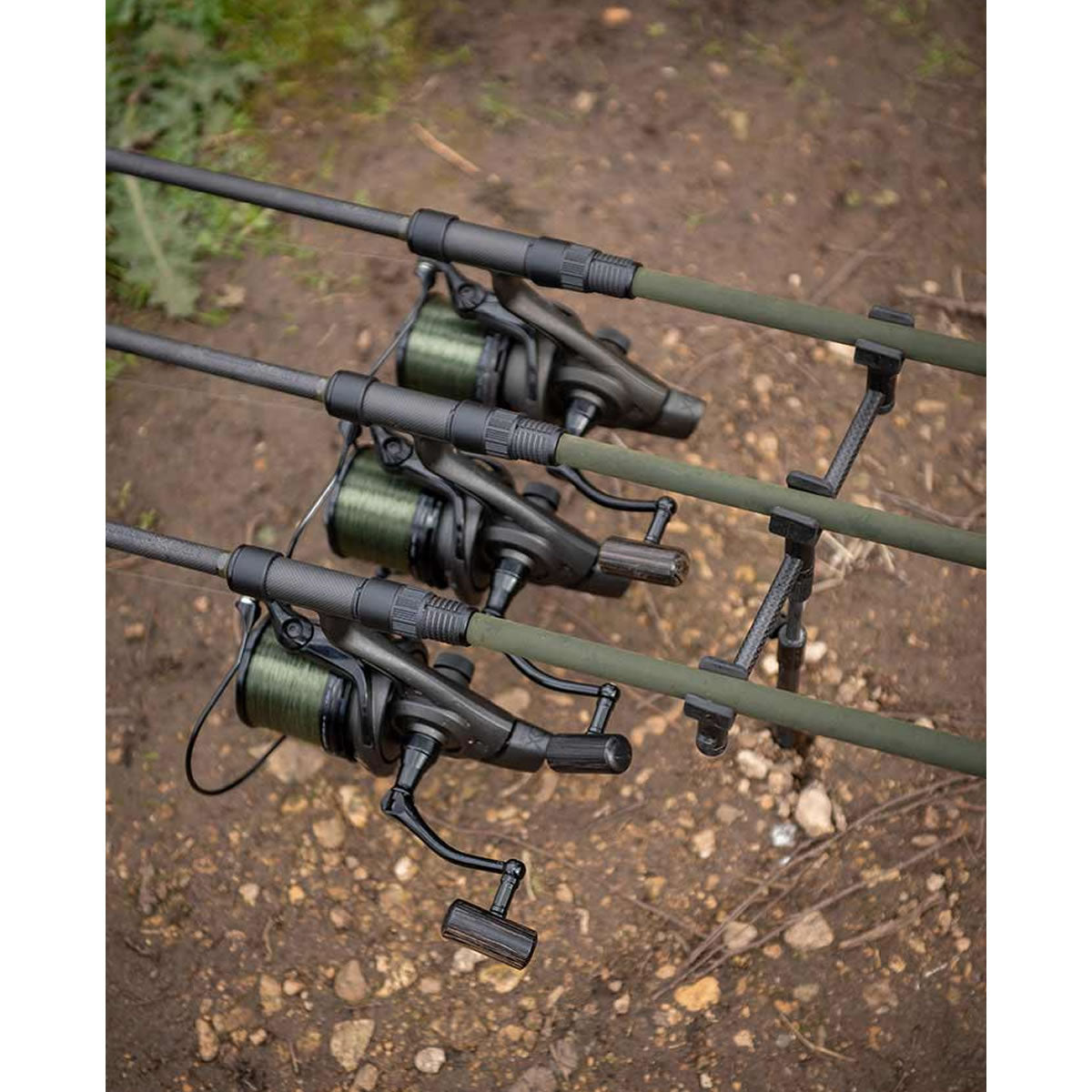 Lanseta FOX Horizon X6 TI Custom Olive, 12ft/3.60m, 4lbs, 2seg