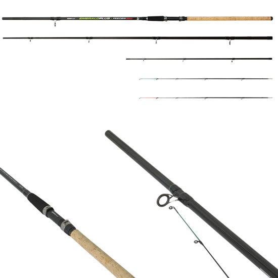 Lanseta Feeder EnergoTeam Rubin Match-Feeder 3.60m/5-25gr/3Seg+3Varfuri