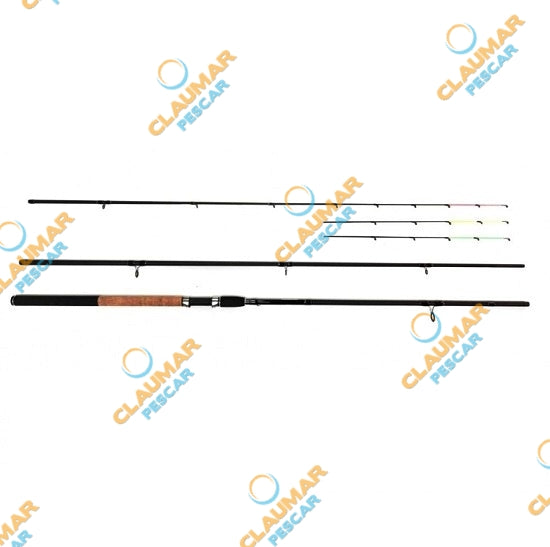 Lanseta Feeder FL Black Force 3.60M 60-150Gr 3Seg