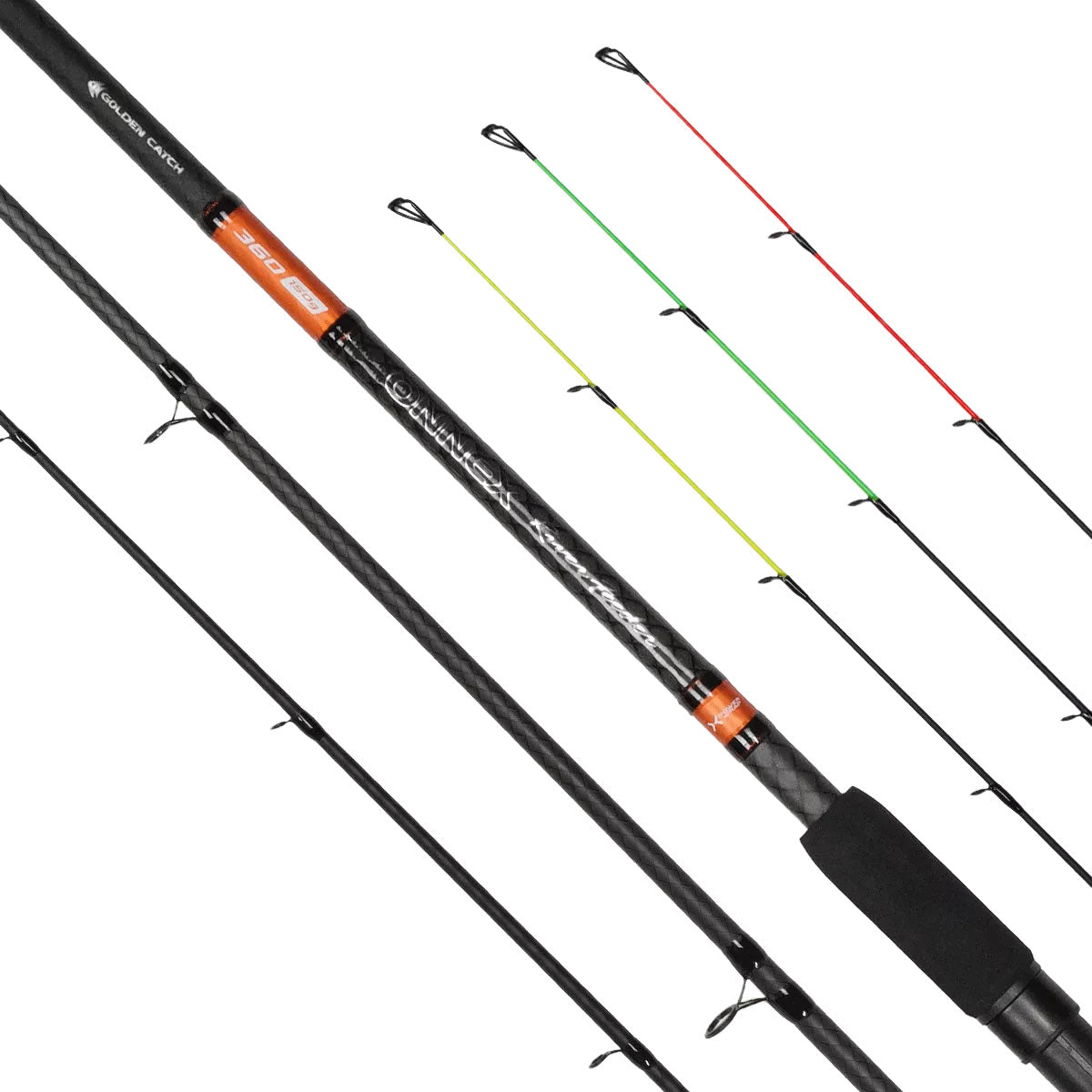 Lanseta Feeder GOLDEN CATCH Onnex River Feeder Rod 3.90m 3+3seg