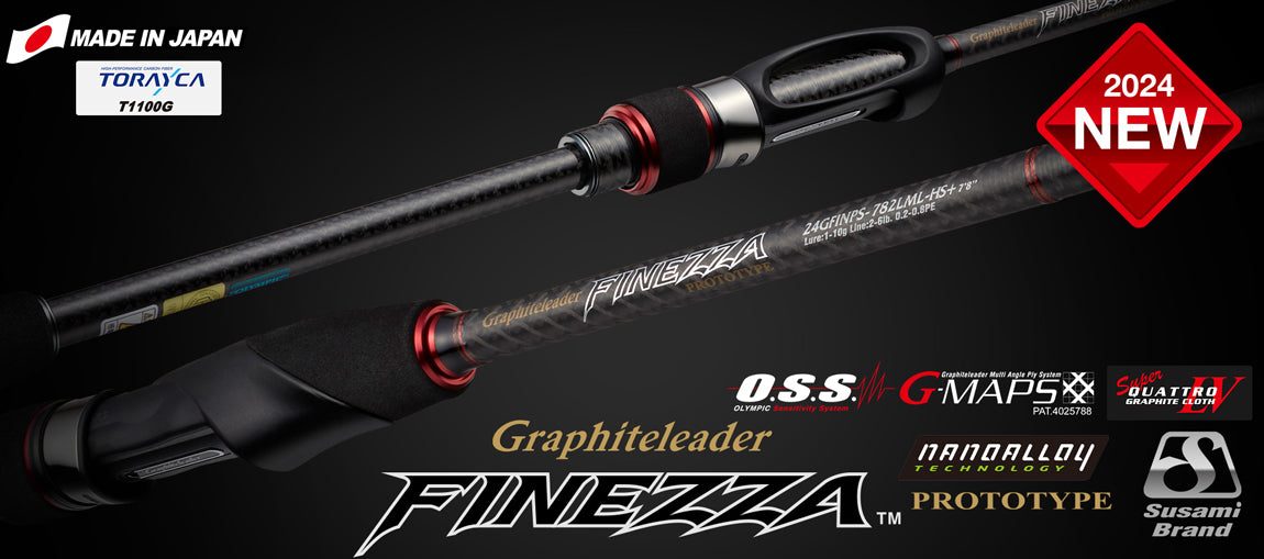 Lanseta Graphiteleader Finezza Prototype 24GFINPS Light, 0.5-8g, 2.18m, 2seg