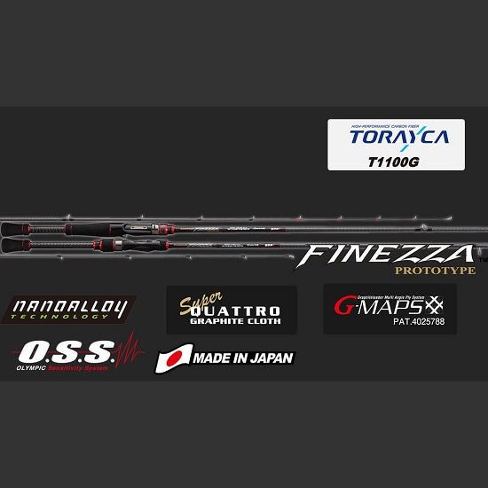 Lanseta Graphiteleader Finezza Prototype GFPS-722L-S Fast 2.18m 0.5-6g 2seg