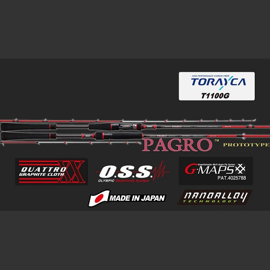 Lanseta Graphiteleader Pagro Prototype Cast GPPC-6102L-S R Fast 2.08m 80g 2seg
