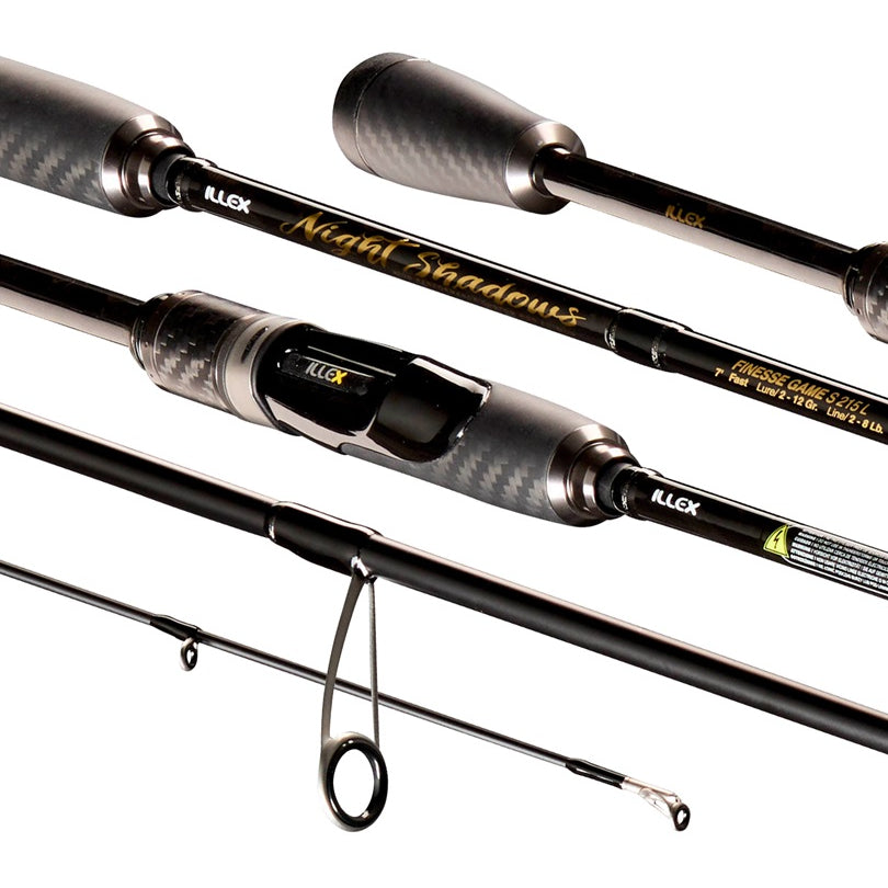 Lanseta ILLEX Night Shadows Finesse Game, 2.15m, 3.5-12g , 1+1seg