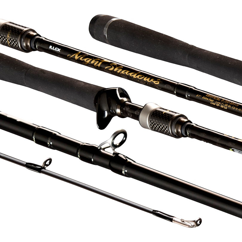 Lanseta ILLEX Night Shadows Vertical, 2.00m, 14-45g , 1+1seg