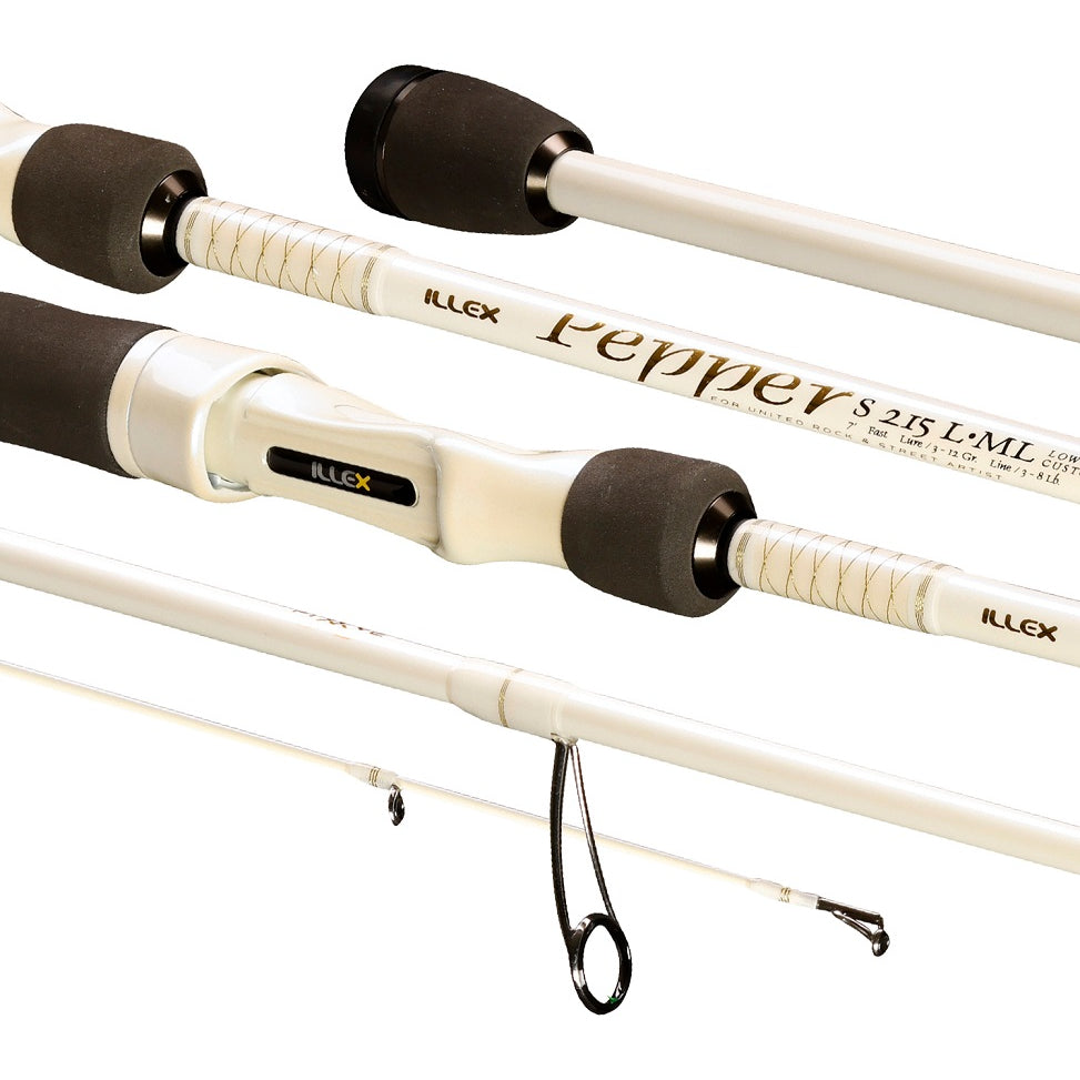 Lanseta ILLEX Pepper X5 Akoya Pearl, 2.15m, 3-12g, 1+1seg