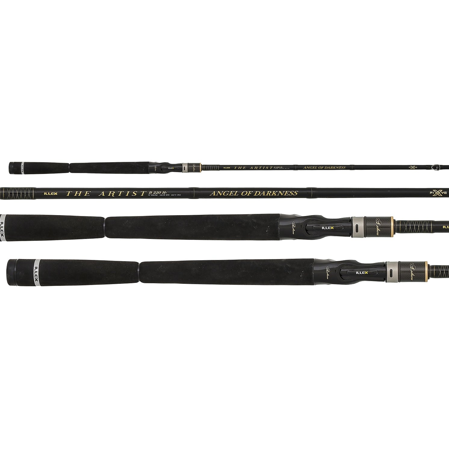 Lanseta ILLEX The Artist X5 Angel Of Darkness, 2.20m, 20-80g, 1+1seg