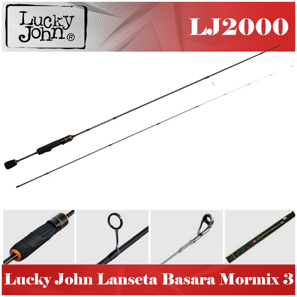 Lanseta LUCKY JOHN Basara Mormix 3, 1.98m, 0.5-3g, 2seg