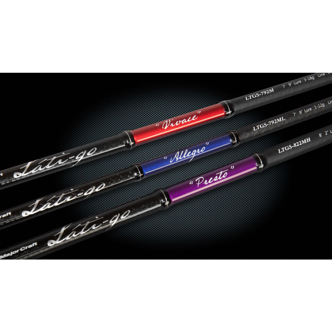 Lanseta MAJOR CRAFT Lati-Go MH, 2.50m, 10-32g, 2seg