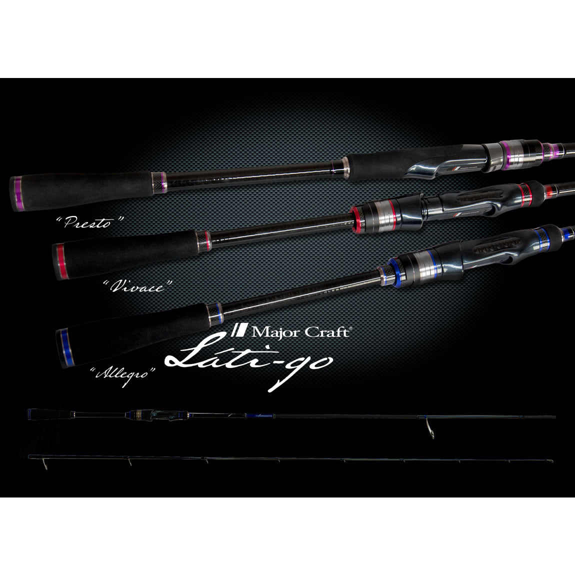 Lanseta MAJOR CRAFT Lati-Go ML, 2.36m, 1-12g, 2seg
