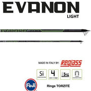 Lanseta Maver BOLOGNEZA SUPERLITIUM EVANON LIGHT MX 6M Inele Fuji Torzite