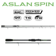 Lanseta Maver IT ASLAN SPIN 2.1M 15-45GR Inele Fuji