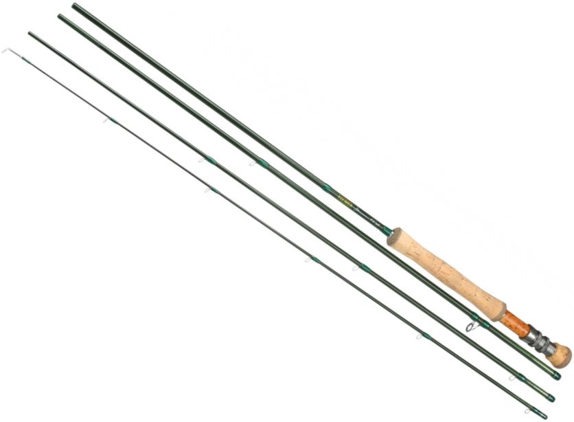 Lanseta Mikado Fly Fishing Fly Mix Streamer, 6 Line 6WT, 2.92m, 4seg