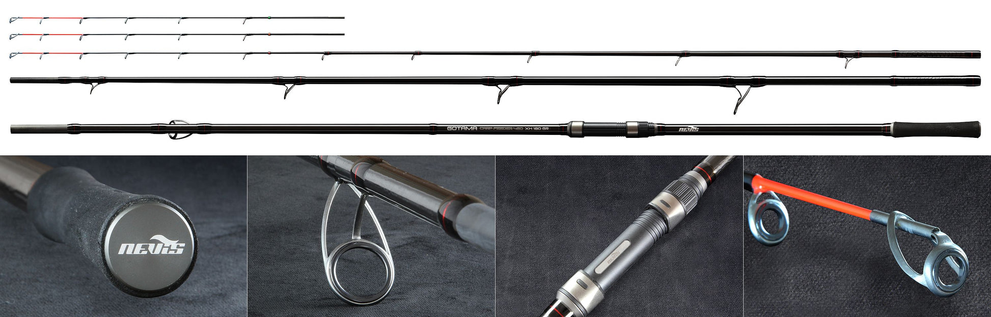 Lanseta Nevis Gotama Carp Feeder 4.20M 180g 3+3seg