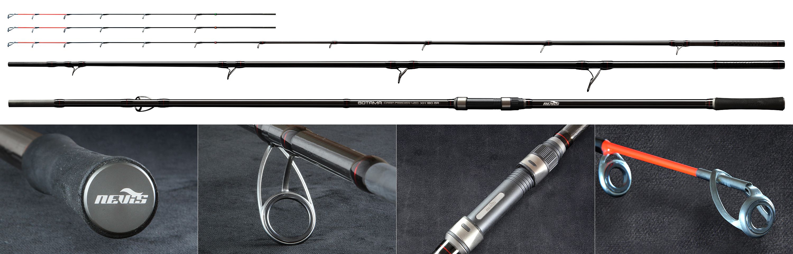 Lanseta Nevis Gotama Carp Feeder 4.20M 180g 3+3seg