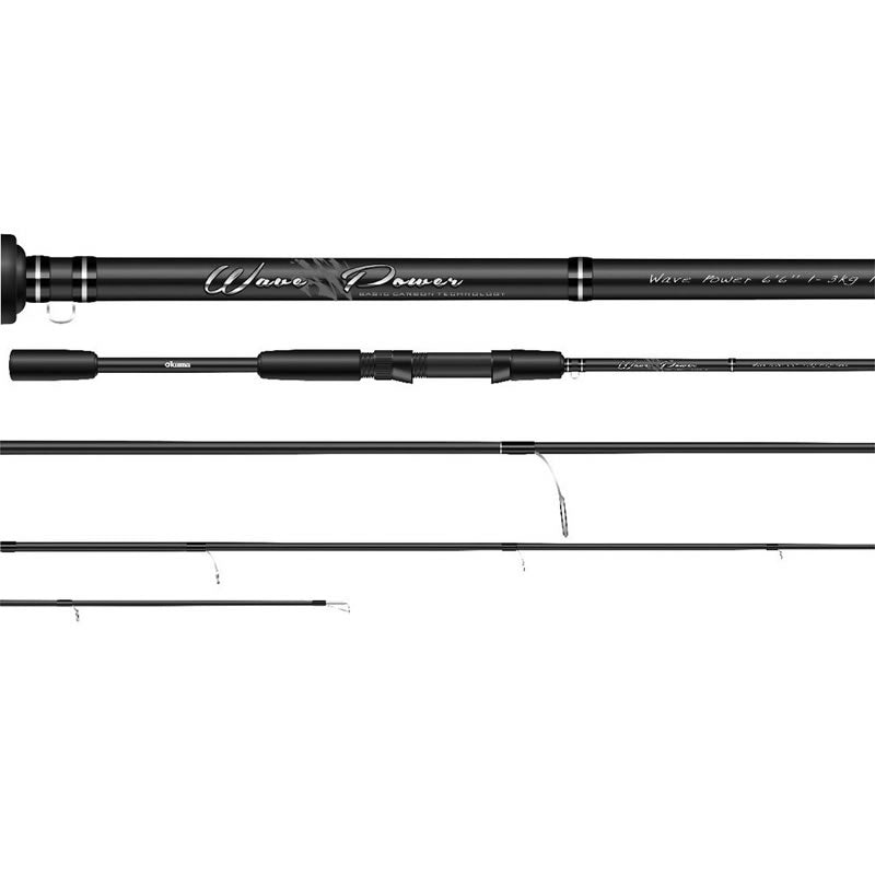 Lanseta OKUMA Wave Power Spin 6'0" L ,1.83m, 2-10g, 2seg