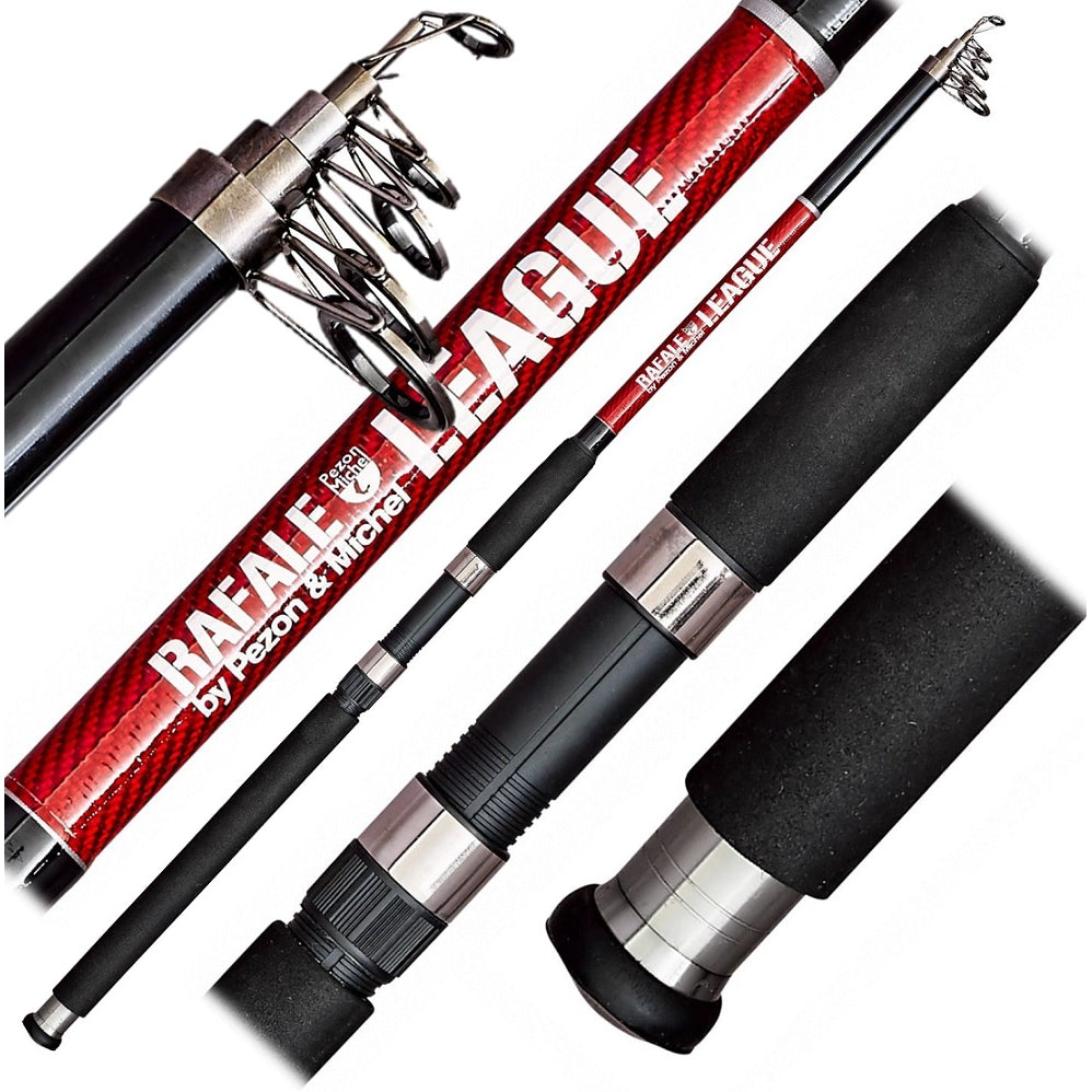 Lanseta PEZON&amp;MICHEL Rafale League, 3.50m, 80-150g, telescopic