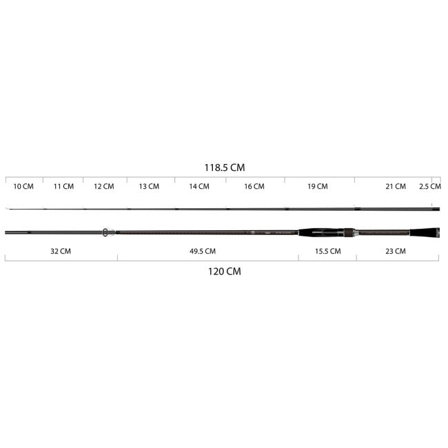 Lanseta RTB Fortezza 2.35m 10.5-35g X-Fast