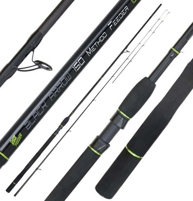 Lanseta SENSAS Black Arrow Method Feeder 150, 3.00m, Up To 50g, 2+2seg