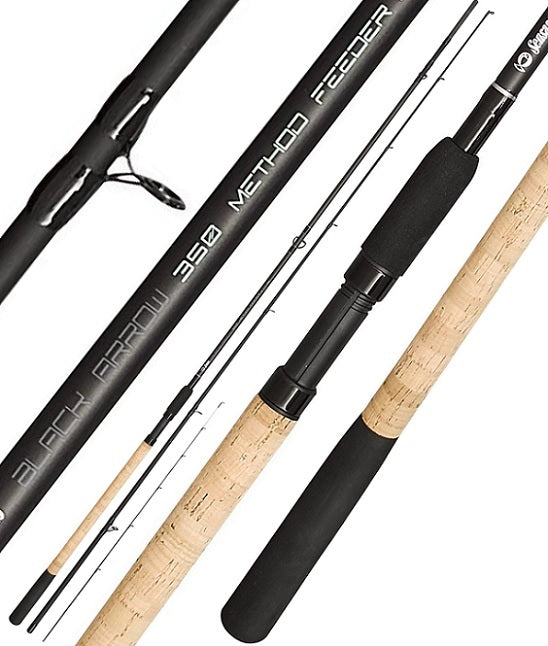 Lanseta SENSAS Black Arrow Method Feeder 350 Up To 2+3seg
