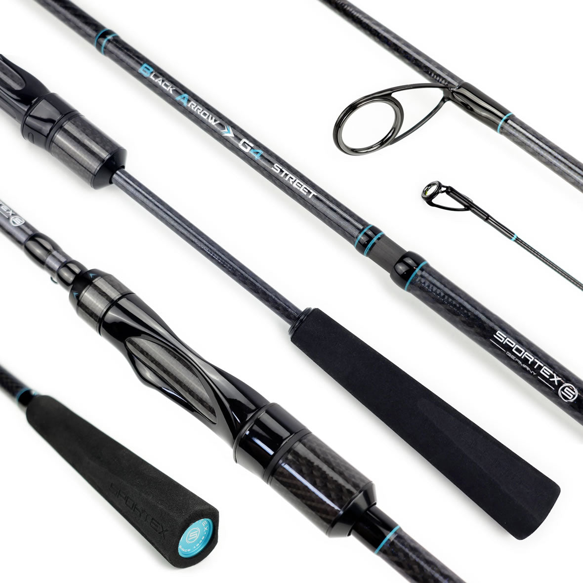 Lanseta SPORTEX Black Arrow G4 Street 2.05m, 2-13g, 2seg