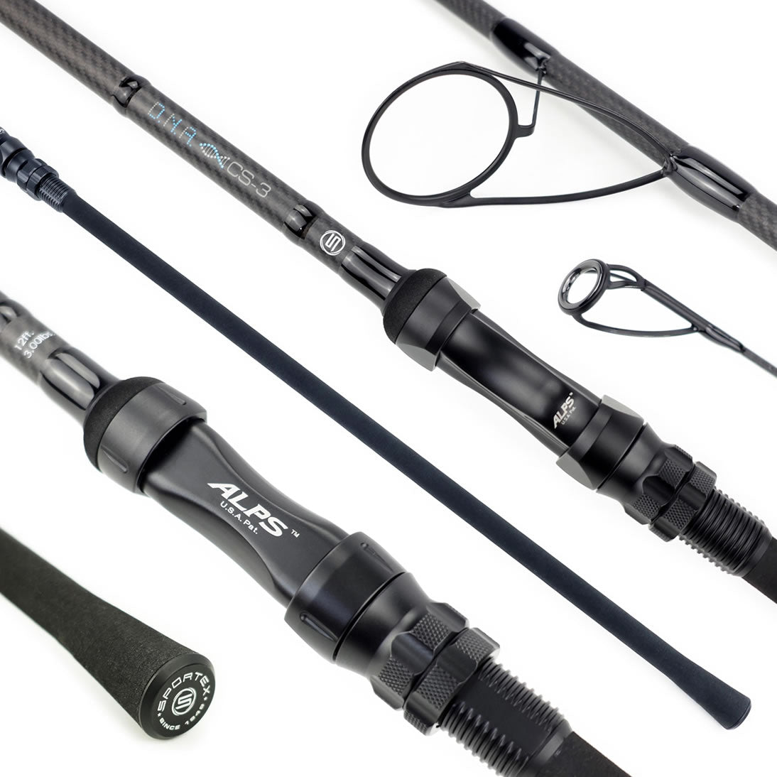 Lanseta SPORTEX DNA CS-3 Carp 12ft/3.66m 2seg