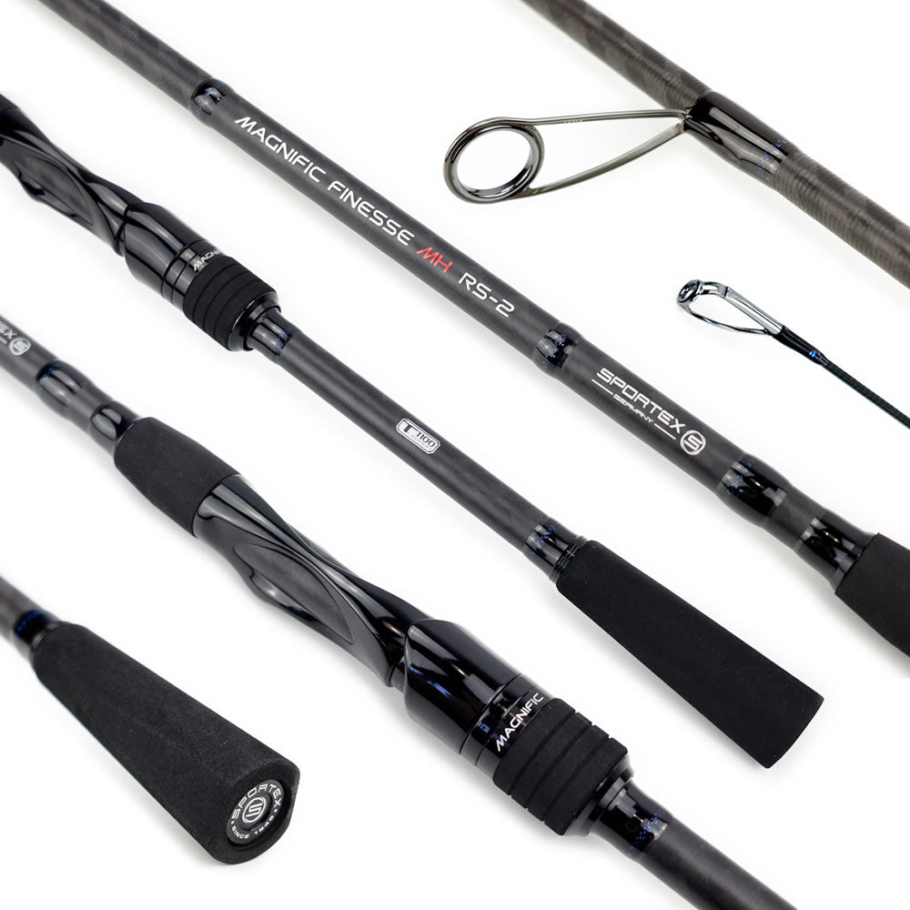 Lanseta SPORTEX Magnific Finesse MH RS-2 2.50m, 8-30g, 2seg